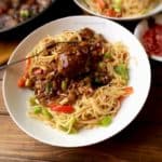 Easy no fry Veg Manchurian gravy - indo chinese , vegan