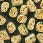 Vegan tortilla Pinwheels | Tortilla roll ups
