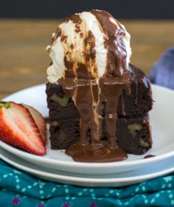 Instant Pot brownie cake / pressure cooker vegan chocolate brownies