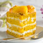 eggless mango cake with icing recipe