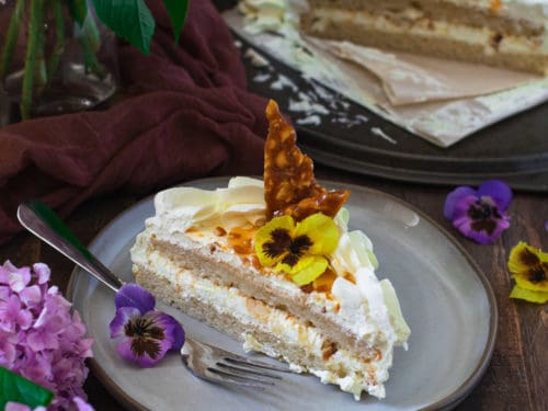 Butterscotch Delight Cake- MyFlowerTree