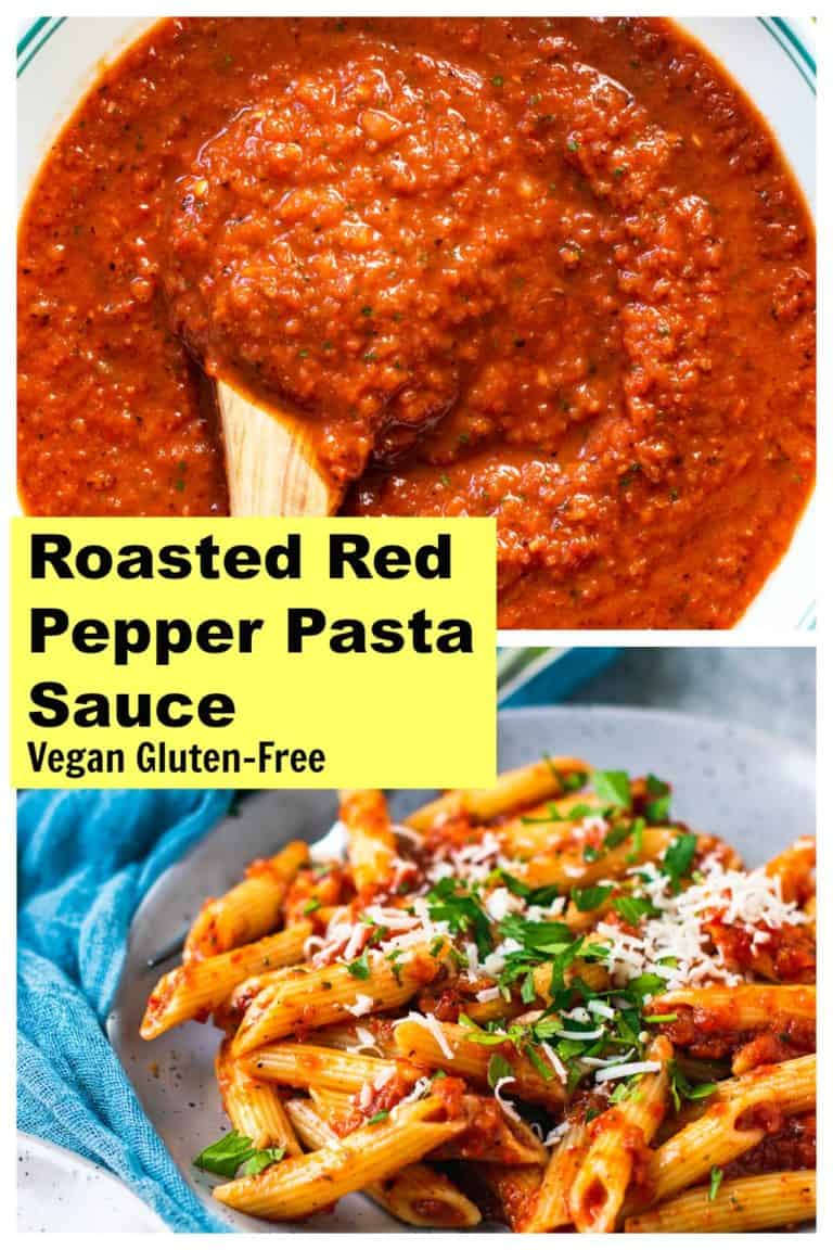 Roasted Red Pepper Pasta Sauce (Easy & Tasty) - Carve Your Craving