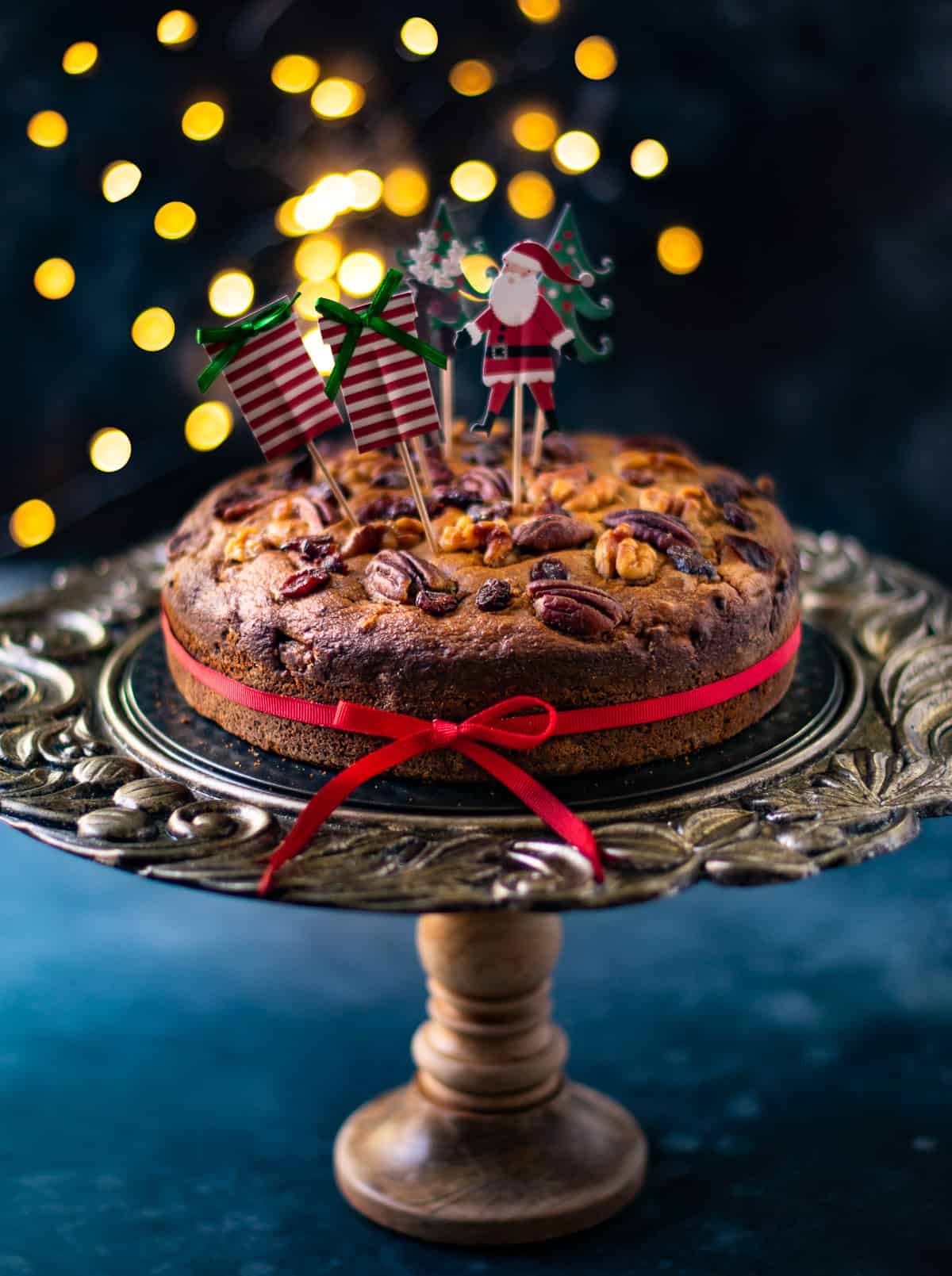 Dryfruit Cake || almond cake || whip cream cake decoration - YouTube
