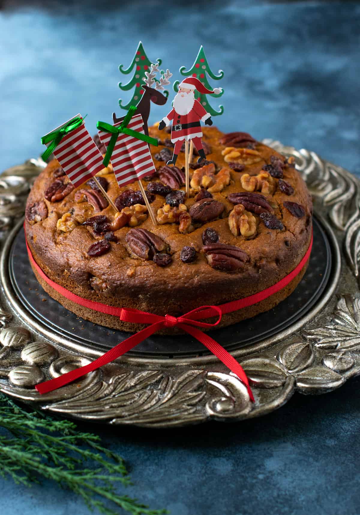 Christmas Cake Recipe - Easy Fruit Cake that's beautifully moist! - YouTube