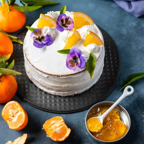 Cardamom and marmalade cake | Sainsbury`s Magazine