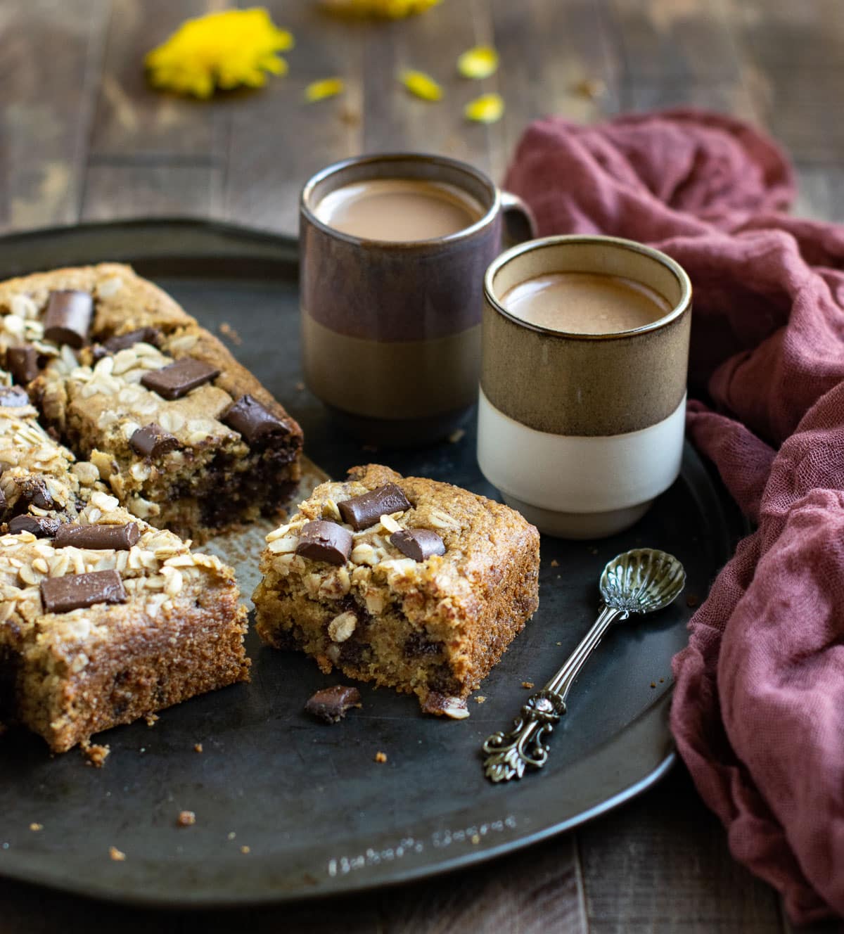 Chocolate Chip Oatmeal Cake - Good Things Baking Co
