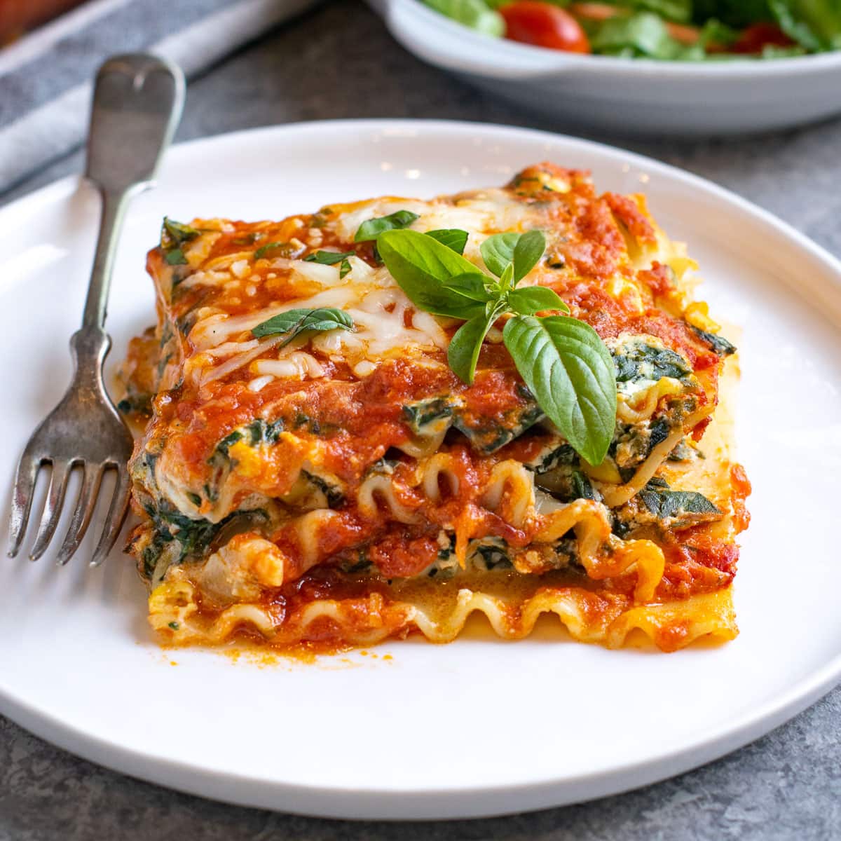 alleen Lenen samenvoegen Spinach Ricotta Lasagna (Easy Vegetarian Recipe) - Carve Your Craving
