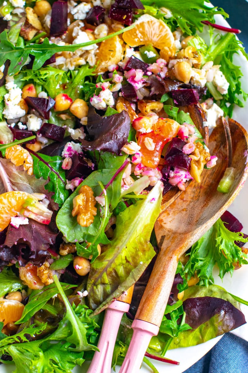 Beet Barley Salad - Carve Your Craving